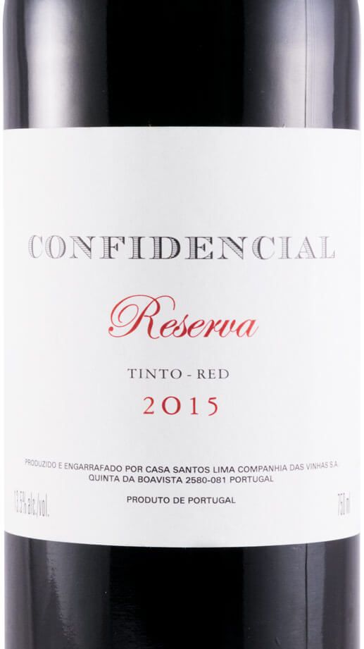 2015 Casa Santos Lima Confidencial Reserva tinto