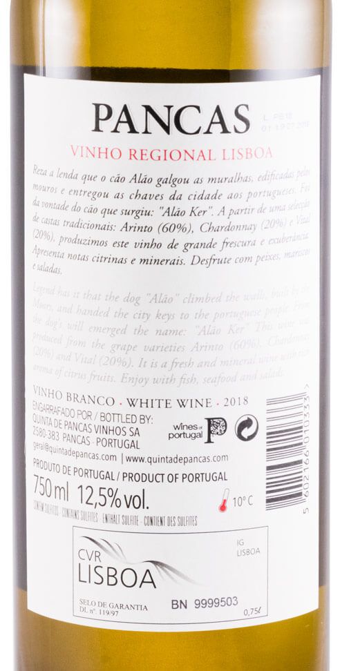 2018 Pancas branco