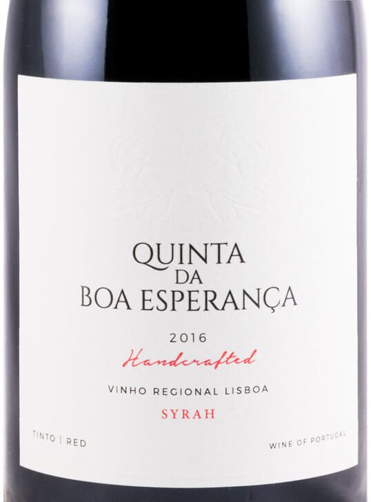 2016 Quinta da Boa Esperança Syrah tinto
