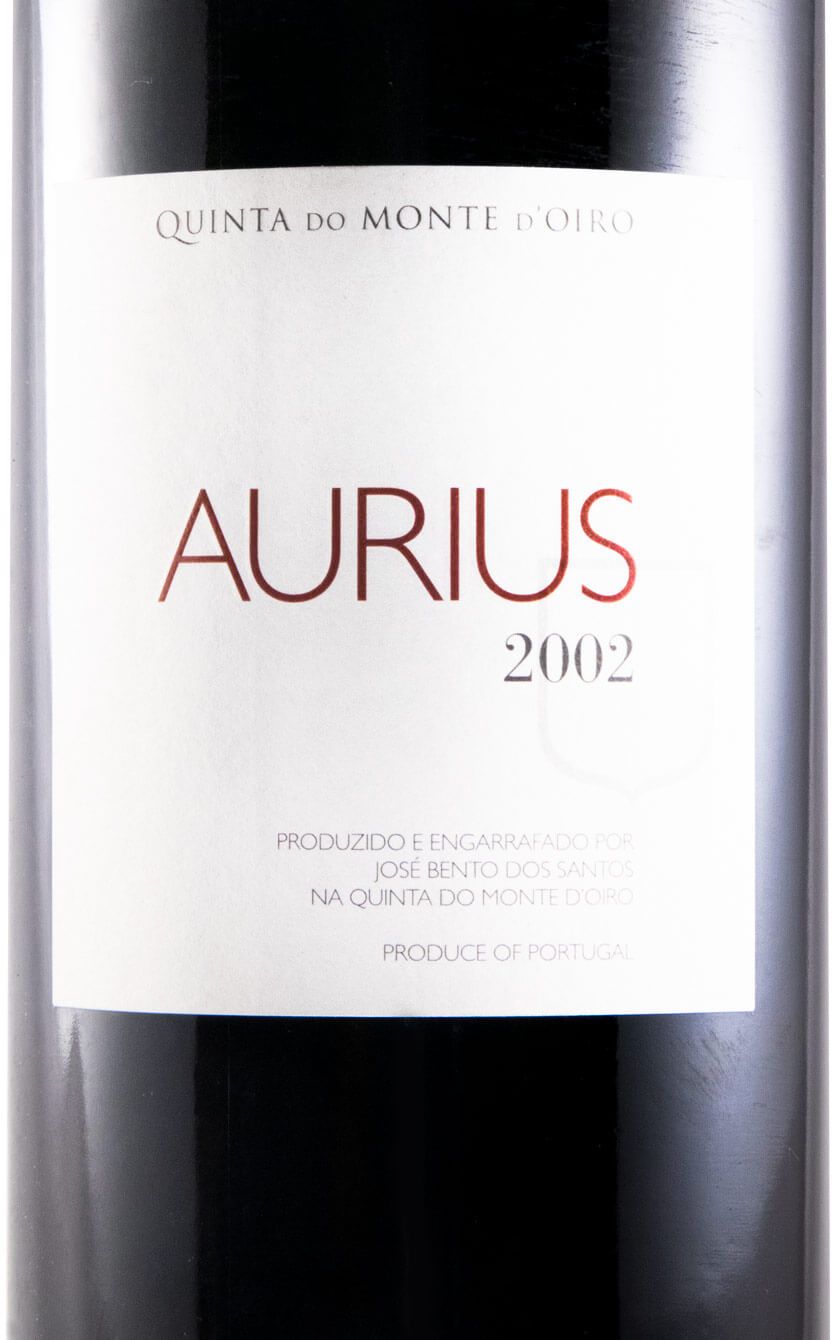 2002 Quinta do Monte d'Oiro Aurius red