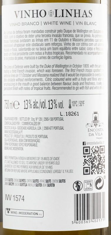 Vinho das Linhas white