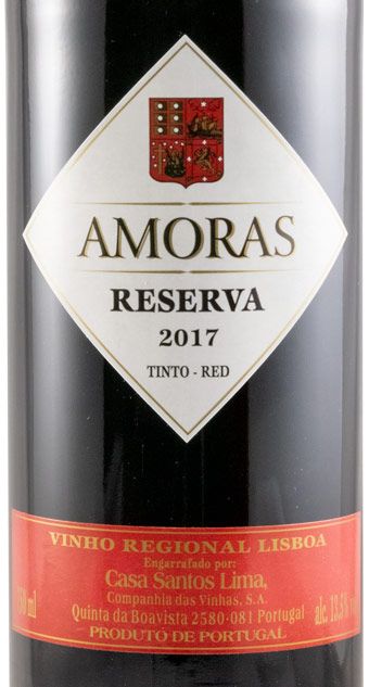 2017 Casa Santos Lima Amoras Reserva tinto