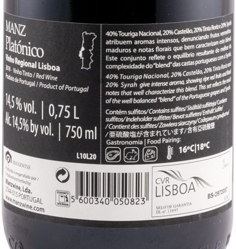 2018 Manz Platónico red