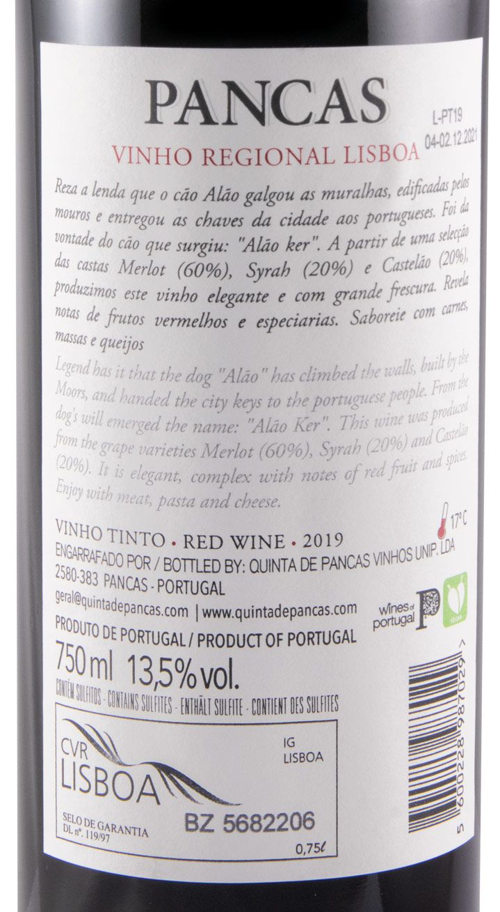 2019 Pancas red