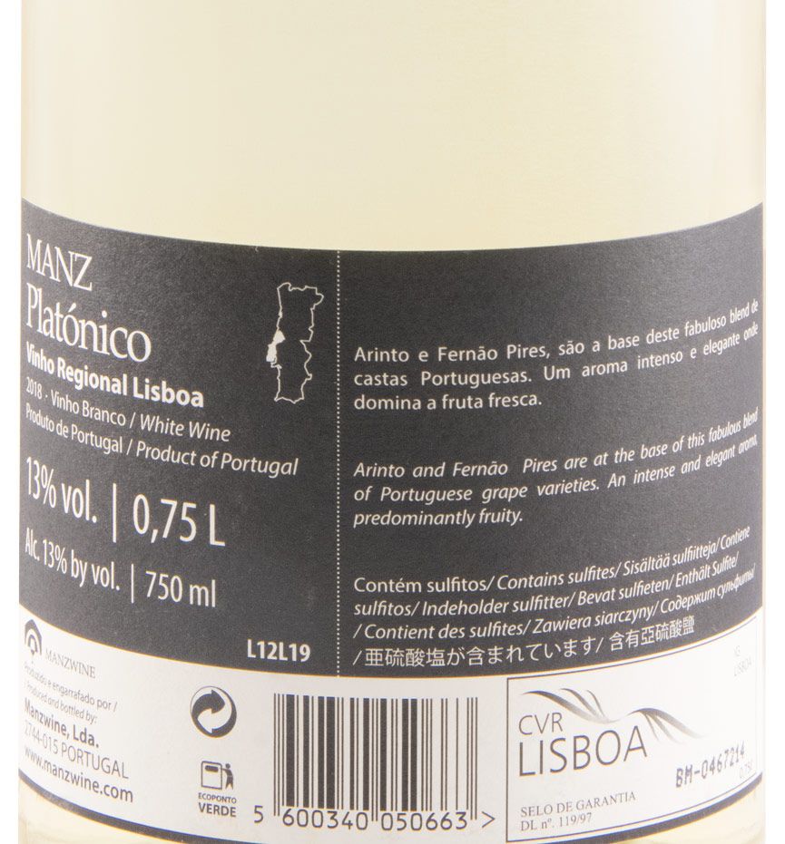 2018 Manz Platónico branco