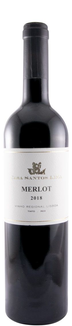 2018 Casa Santos Lima Merlot red