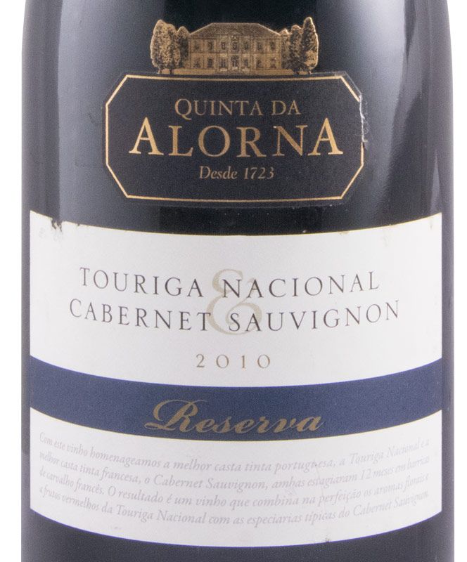 2010 Quinta da Alorna Touriga Nacional & Cabernet Sauvignon Reserva red