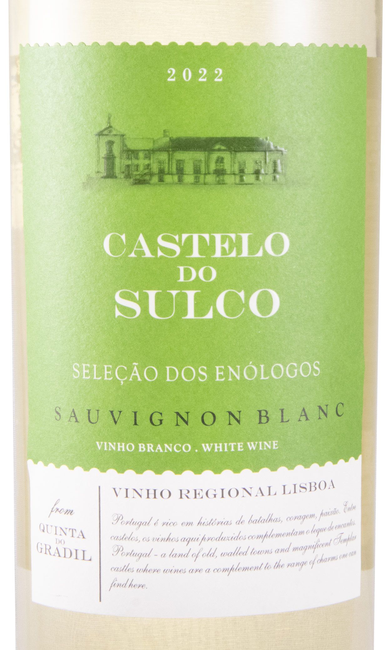 2022 Castelo do Sulco Seleção dos Enólogos Sauvignon Blanc white (damaged label)