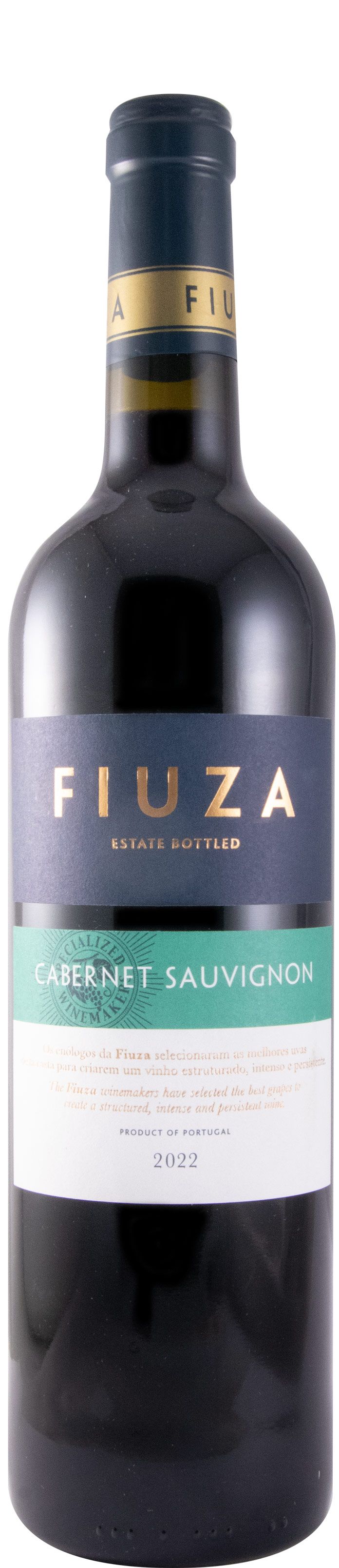 2022 Fiuza Cabernet Sauvignon tinto (rótulo danificado)