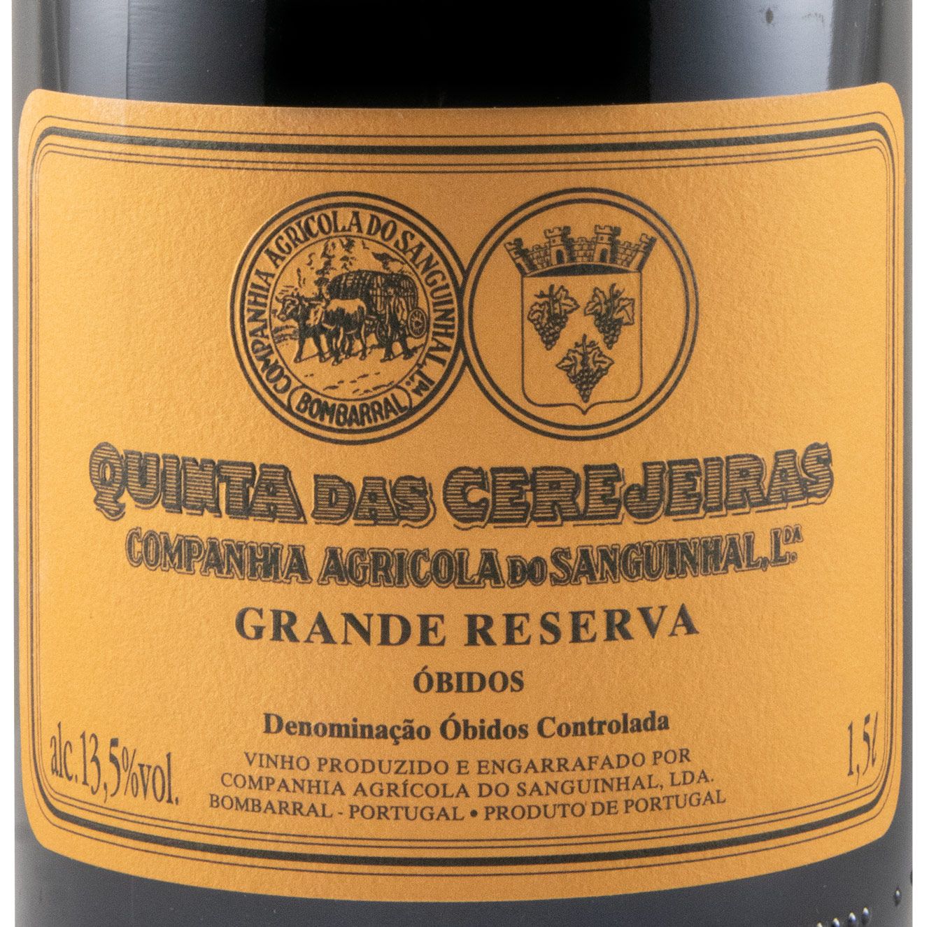 2017 Quinta das Cerejeiras Grande Reserva tinto 1,5L