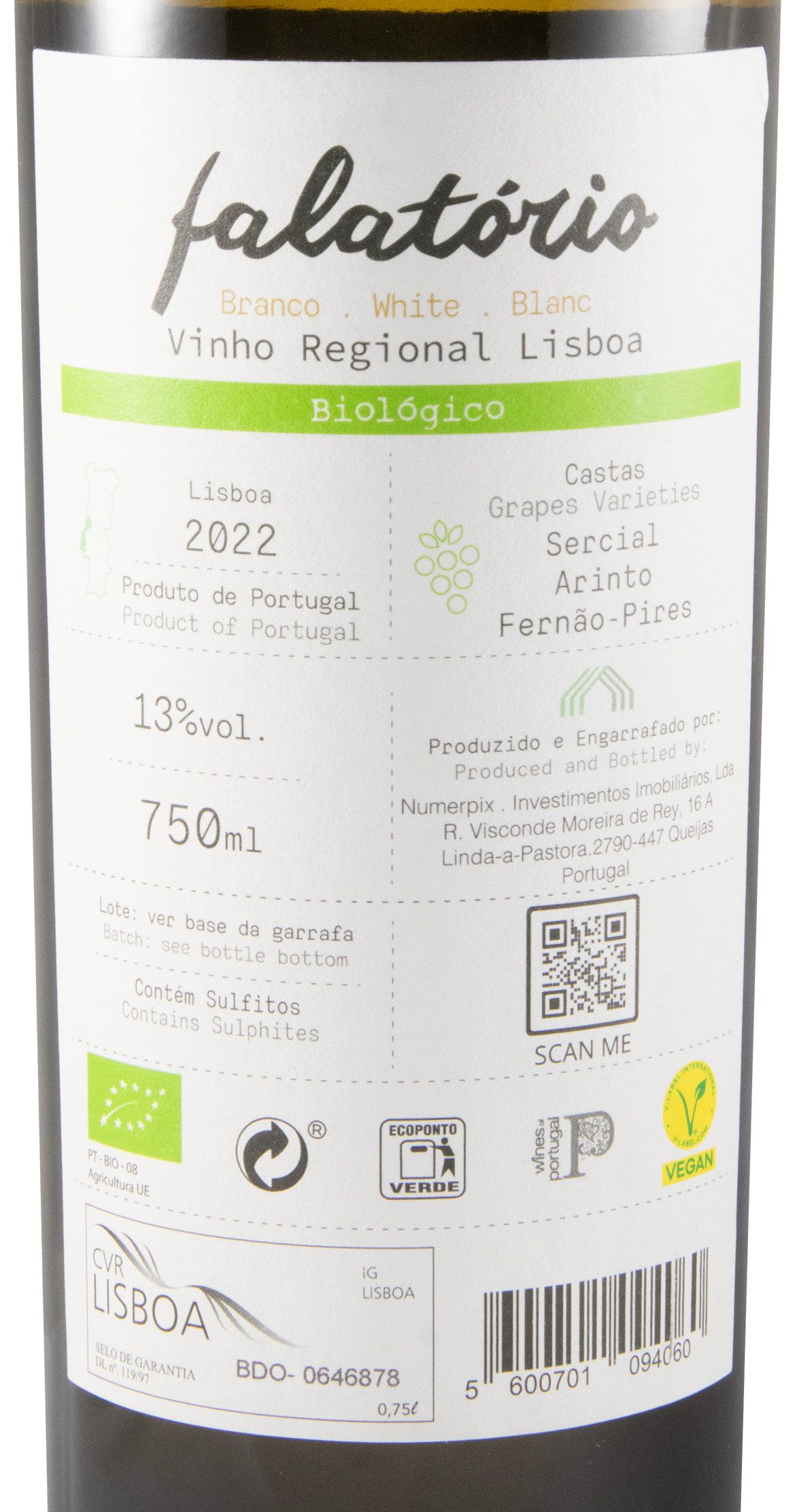 2022 Falatório biológico branco