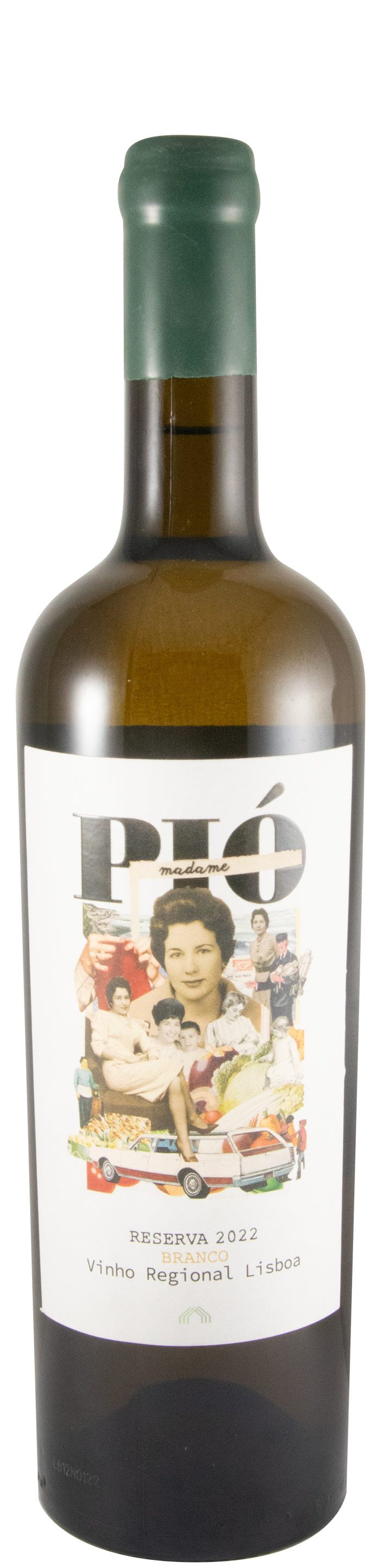 2022 Madame Pió Reserva biológico branco (rótulo danificado)