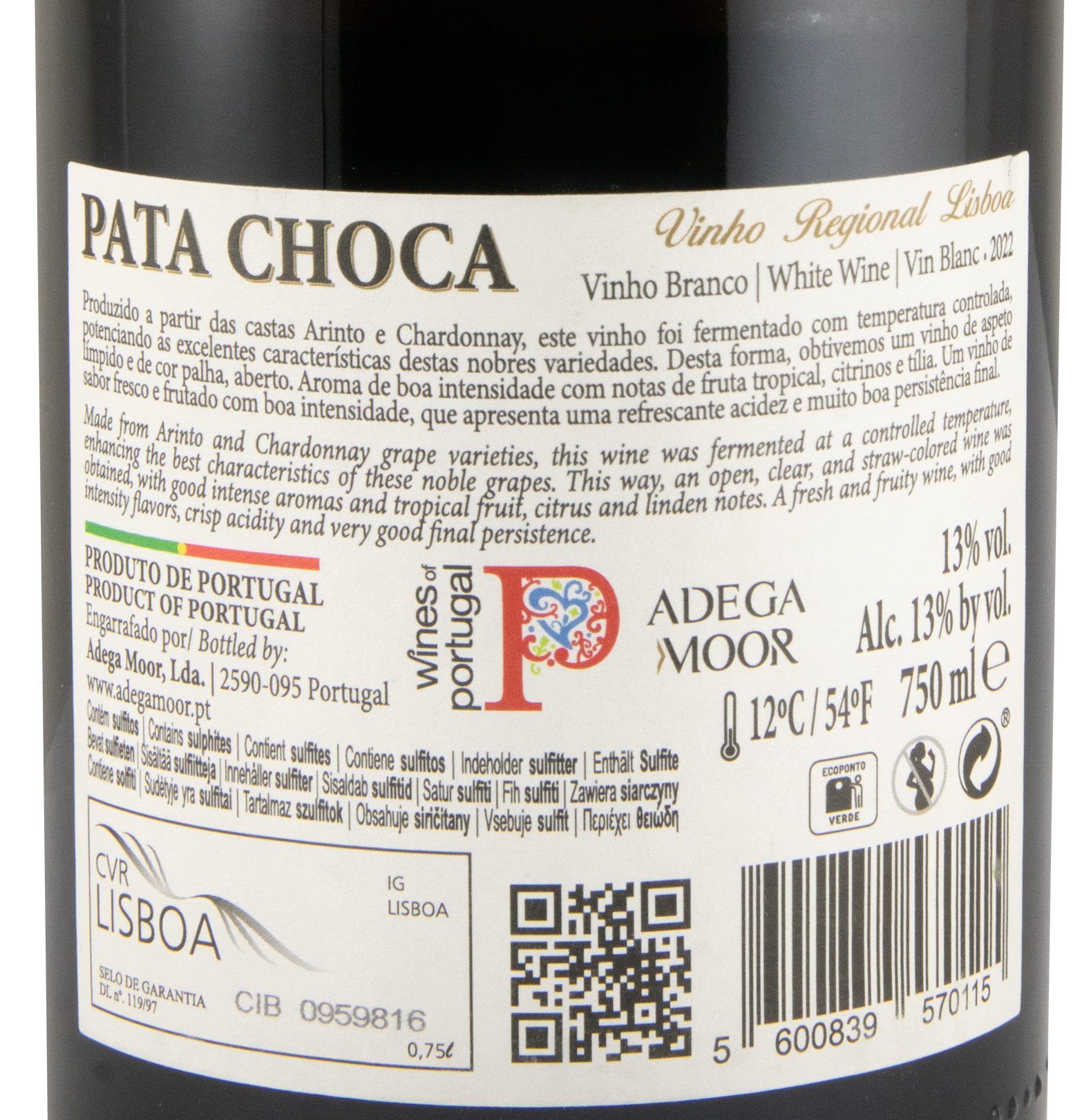 2022 Pata Choca white