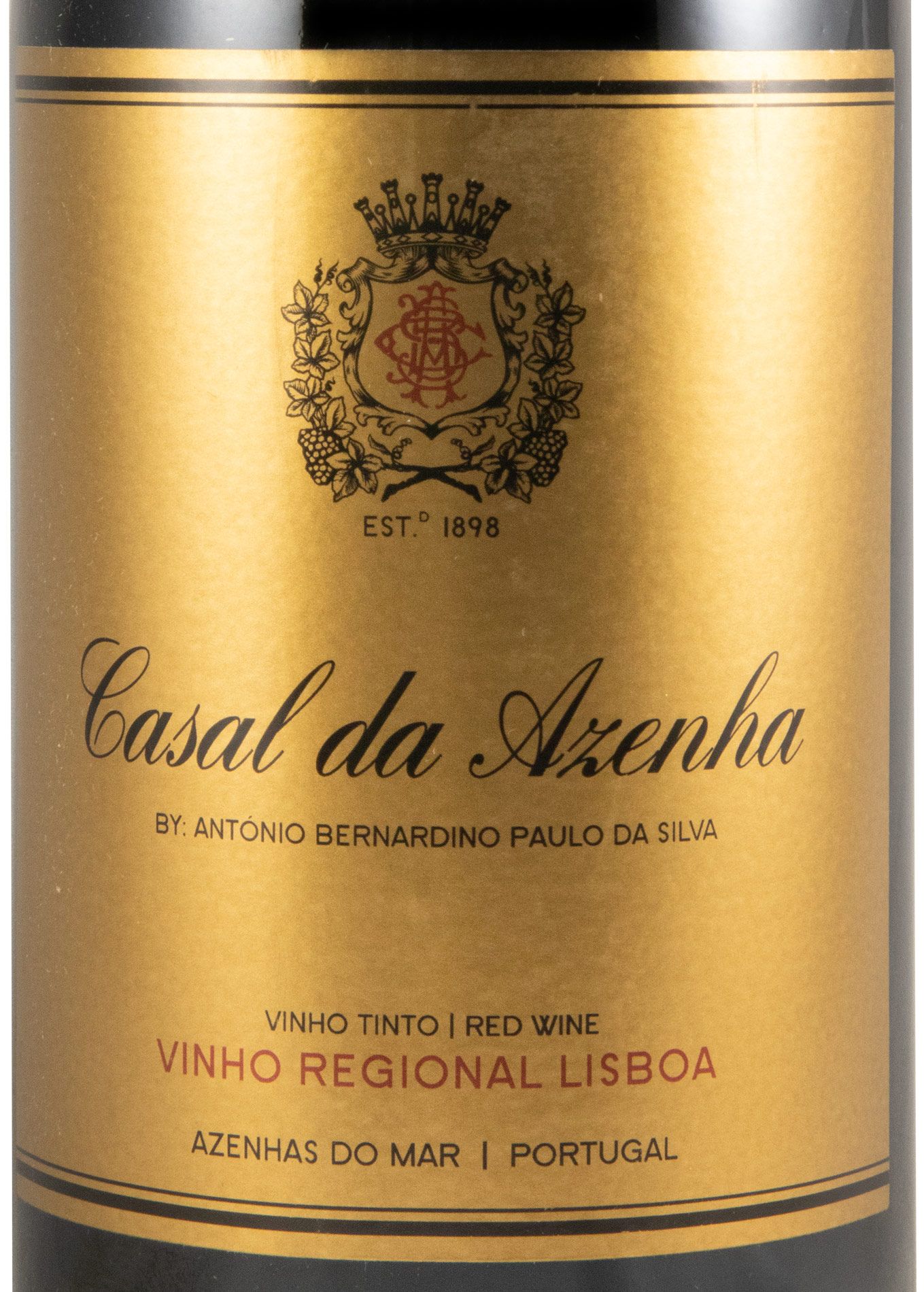 2018 Casal da Azenha red (damaged label)