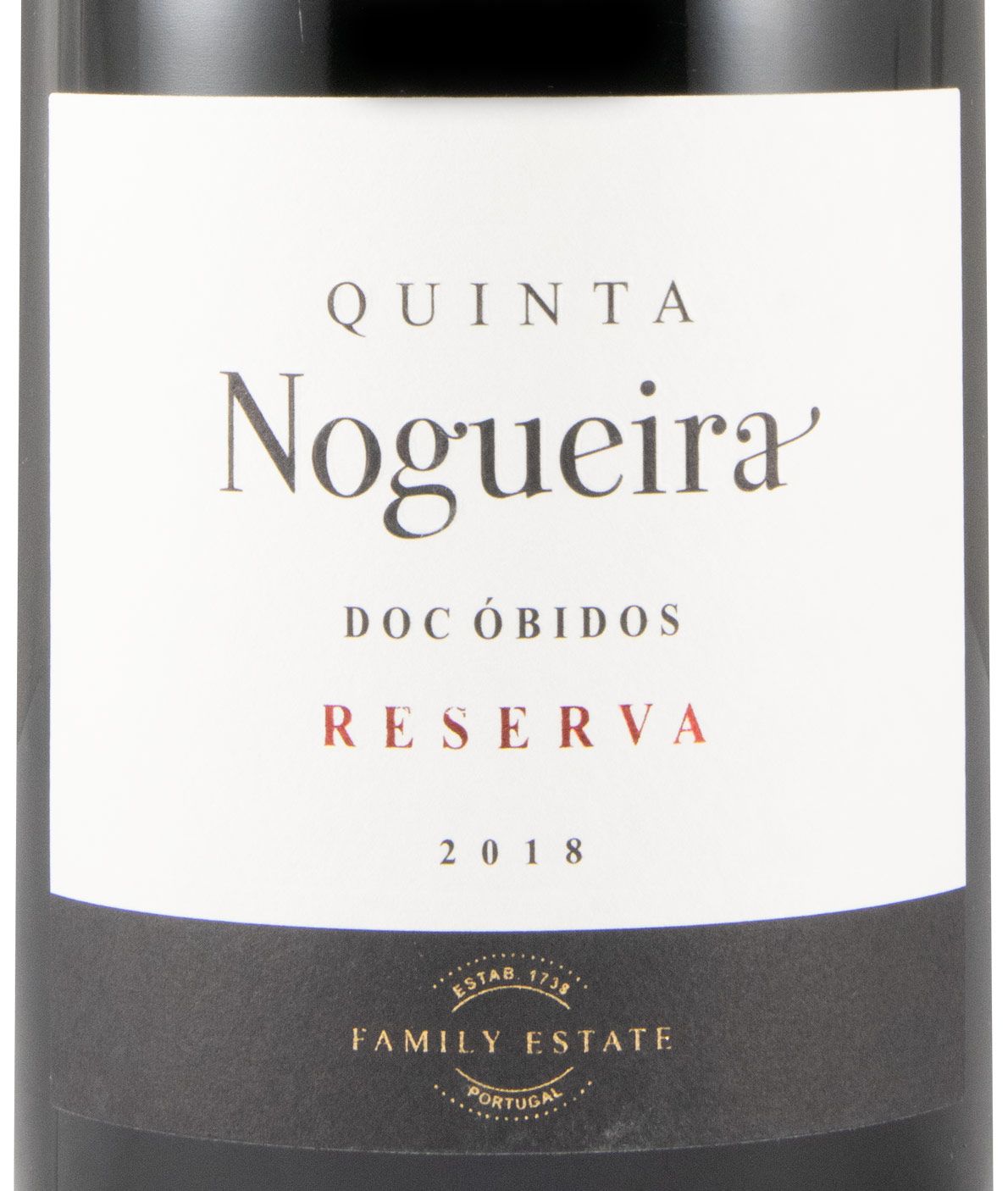 2018 Quinta Nogueira Reserva red