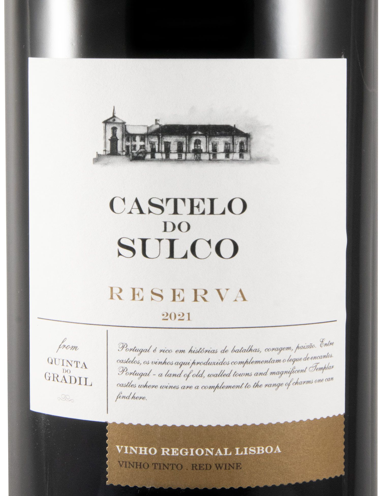 2021 Castelo do Sulco Reserva tinto 1,5L