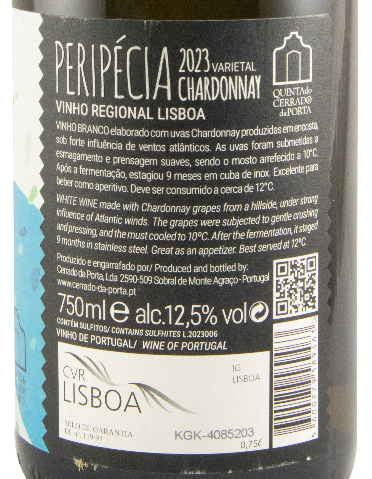 2023 Peripécia Chardonnay Grande Escolha white