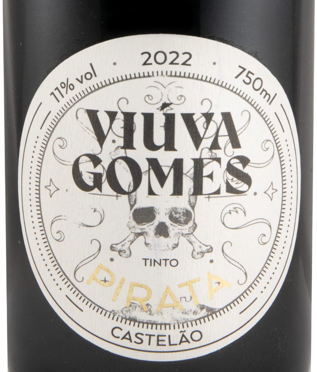 2022 Viúva Gomes Pirata Castelão red