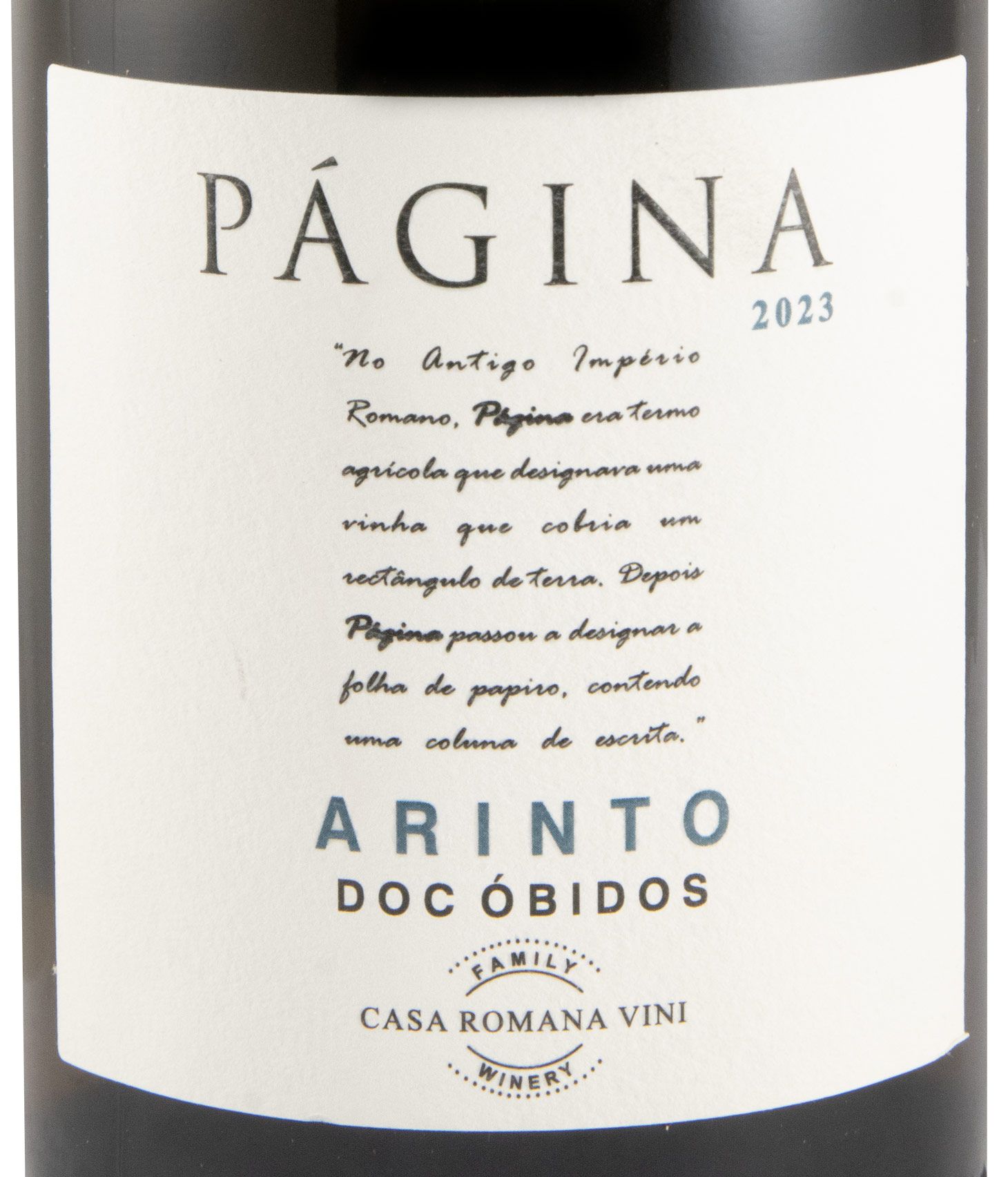 2023 Página Arinto white
