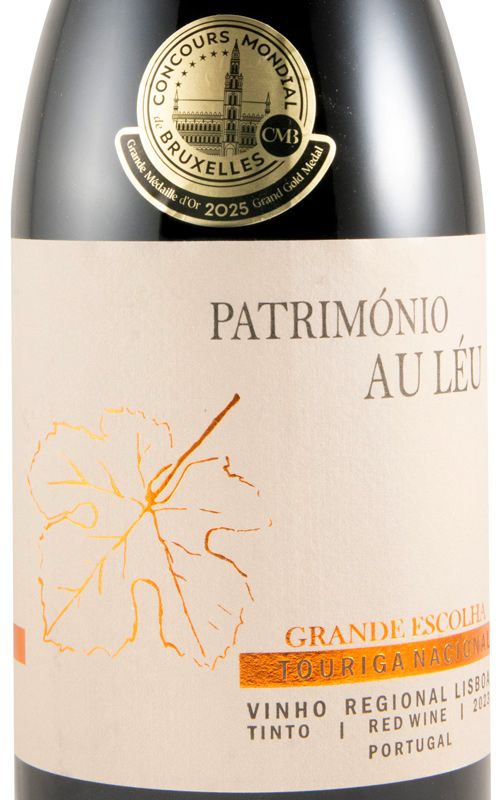 2023 Património Au Léu Touriga Nacional Grande Escolha tinto