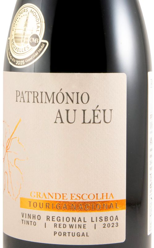 2023 Património Au Léu Touriga Nacional Grande Escolha tinto