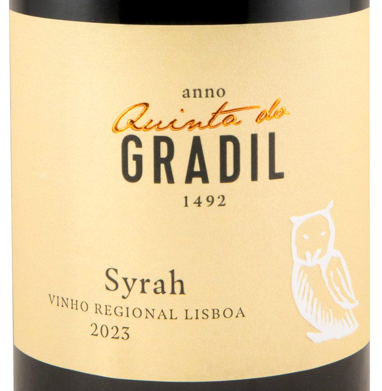 2023 Quinta do Gradil Syrah red