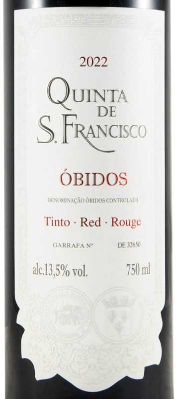 2022 Quinta de S. Francisco red