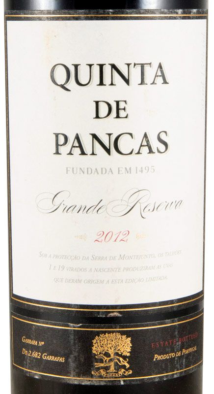 2012 Quinta de Pancas Grande Reserva red