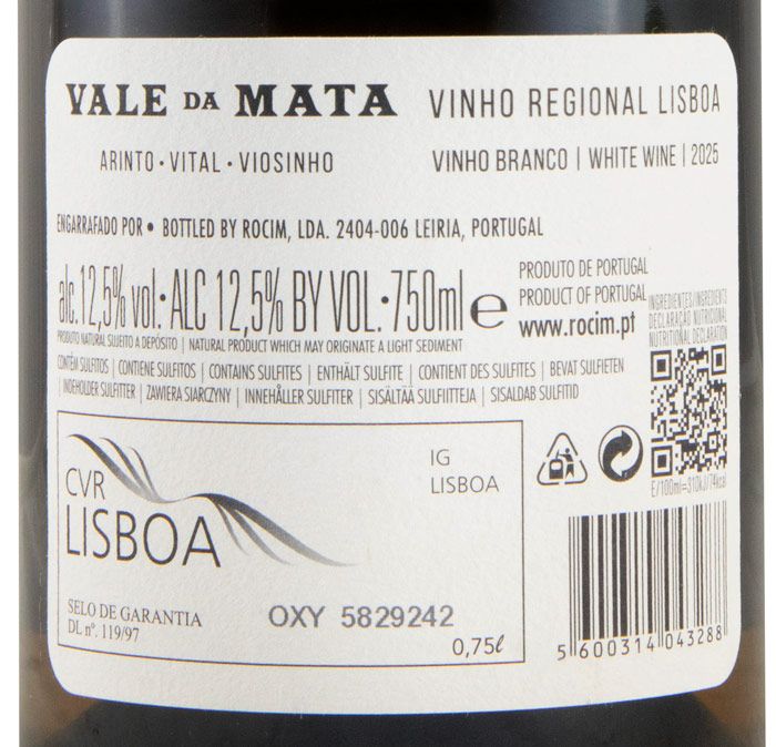 2025 Rocim Vale da Mata branco