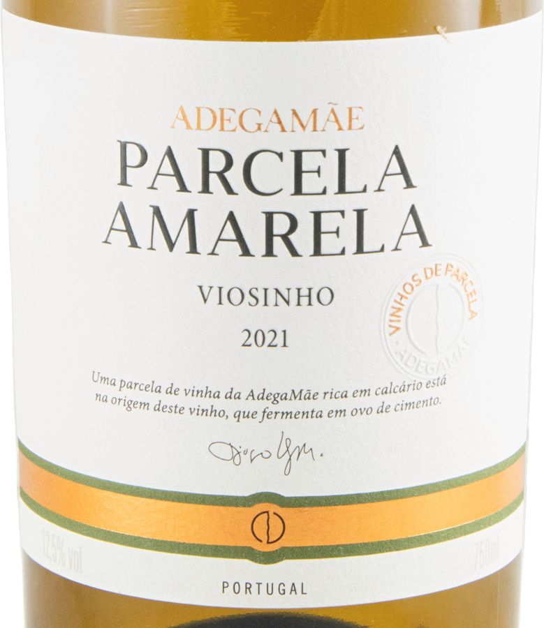 2021 AdegaMãe Parcela Amarela Viosinho white