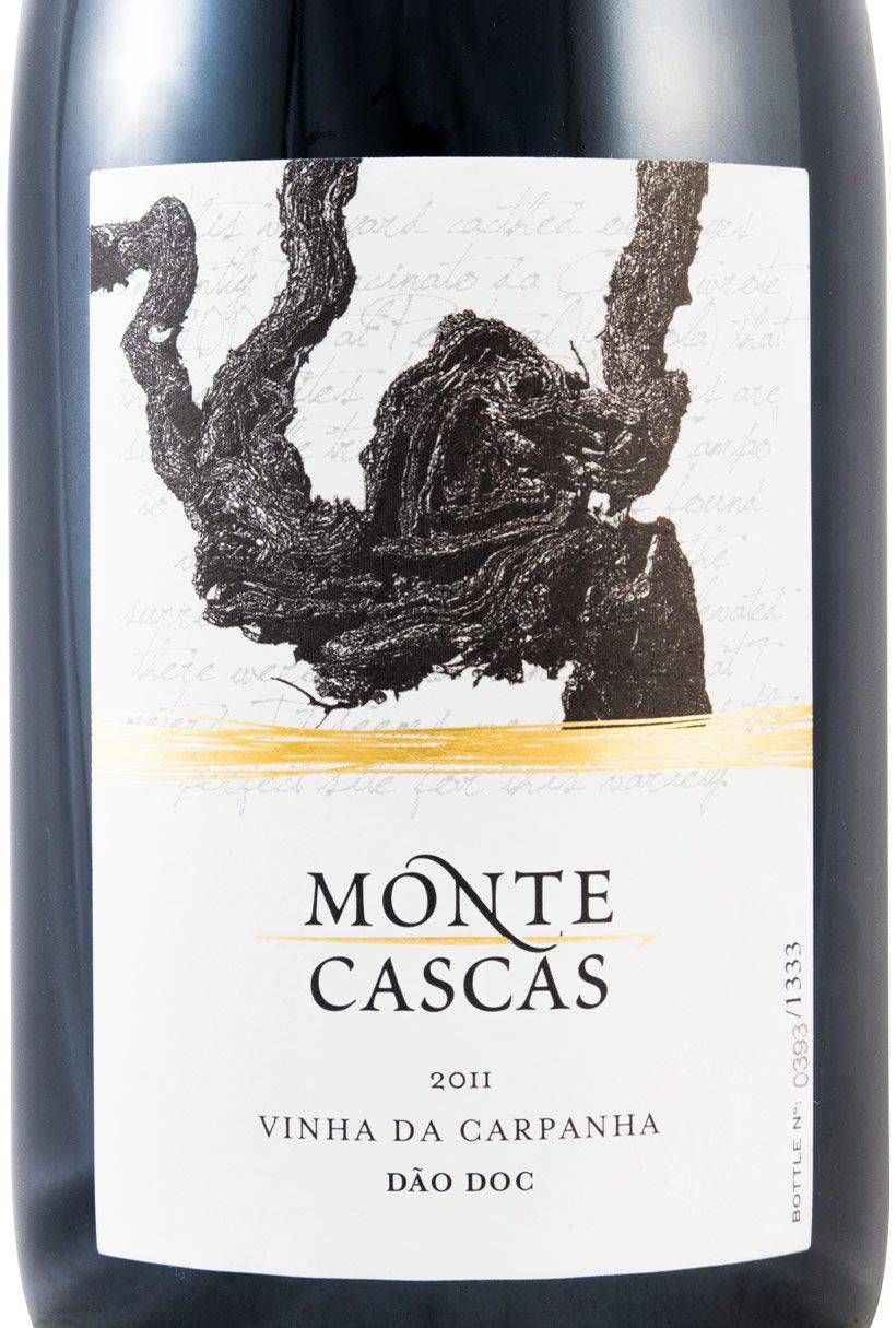 2011 Monte Cascas Vinha da Carpanha red