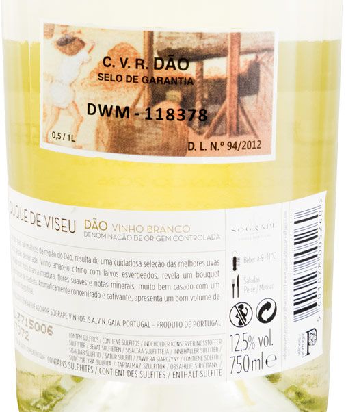 2016 Duque de Viseu white