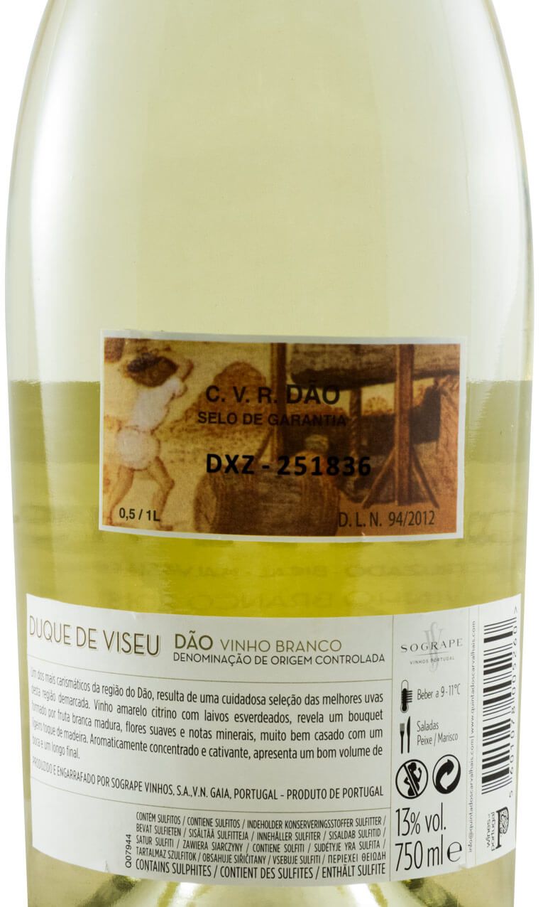 2018 Duque de Viseu white