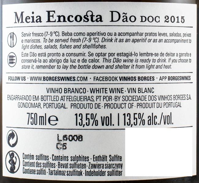 2015 Meia Encosta white