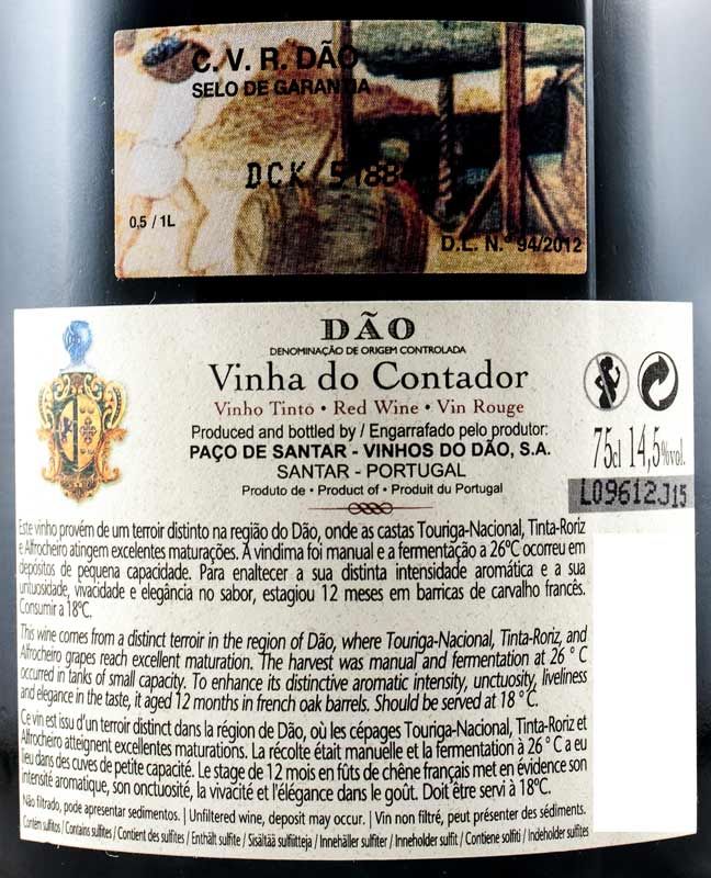2009 Paço dos Cunhas Vinha do Contador tinto