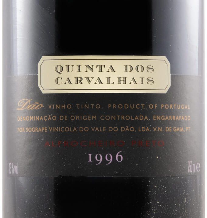 1996 Quinta dos Carvalhais Alfrocheiro Preto red