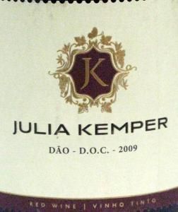 2009 Julia Kemper biológico tinto