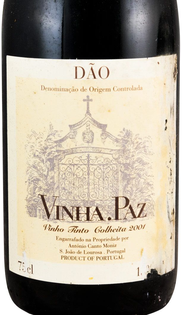 2001 Vinha Paz red
