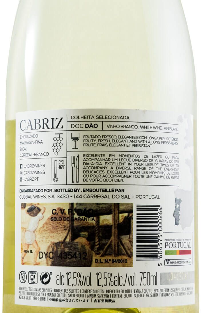 2018 Cabriz Colheita Seleccionada white