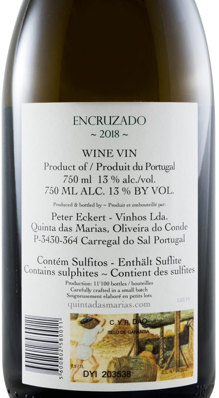 2018 Quinta das Marias Encruzado branco