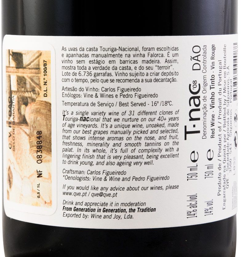 2008 T-Nac By Falorca Tinto
