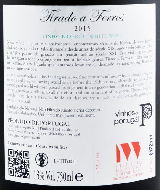 2015 Tirado a Ferros white