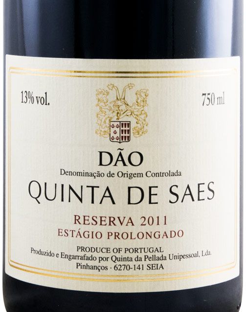 2011 Quinta de Saes Estágio Prolongado Reserva tinto