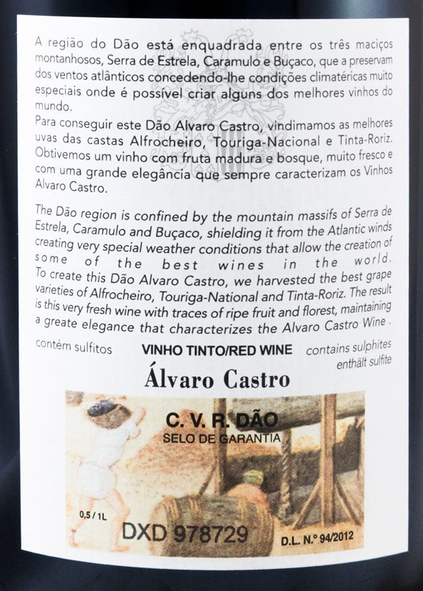 2015 Álvaro Castro tinto
