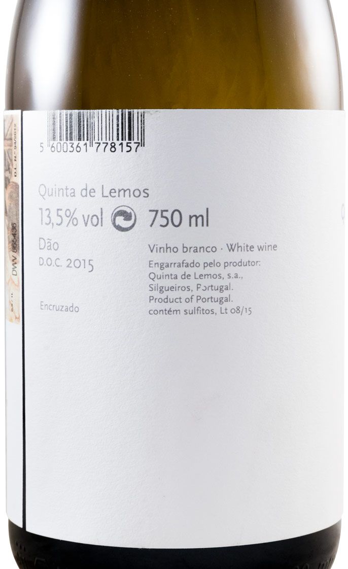 2015 Quinta de Lemos Dona Paulette branco
