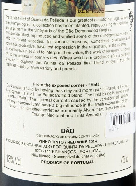 2014 Quinta da Pellada tinto