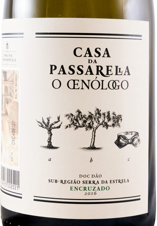 2016 Casa da Passarella O Oenólogo Encruzado branco