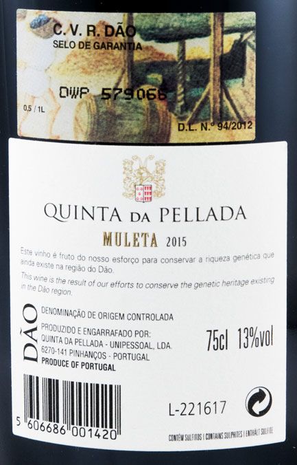 2015 Quinta da Pellada Muleta tinto