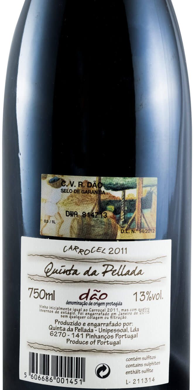 2011 Quinta da Pellada Carrocel Late Release red