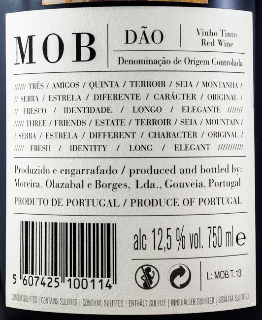 2013 Moreira, Olazabal & Borges MOB tinto